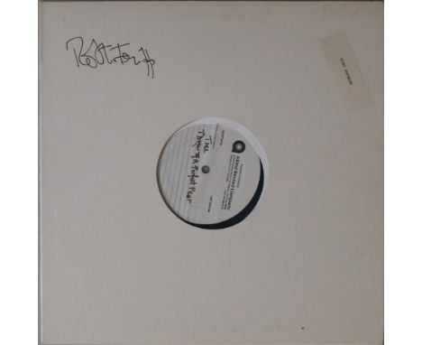 KING CRIMSON - THREE OF A PERFECT PAIR - US TEST PRESSING LP (SLEEVE SIGNED BY ROBERT FRIPP). Extremely scarce original US 19