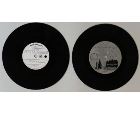 POWER POP/PUNK 7" ACETATES - THE GAS/THE NEWS. THE GAS. 2 Smashing slices of melodic Power Pop from The Gas and The News, the