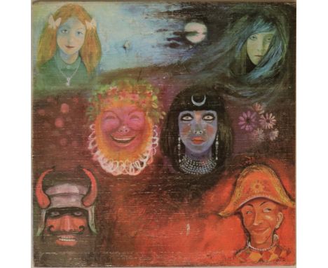 KING CRIMSON - IN THE WAKE OF POSEIDON LP (1ST UK ISLAND ILPS 9127). A top copy of the forward thinking 1970 LP from King Cri