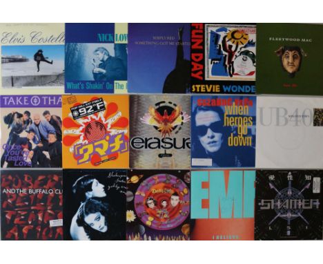 90s ARTISTS &amp; RELEASES - 7". Superb collection of around 300 x 7", many now long out of print! Artists/titles include Red