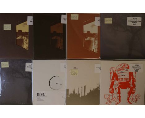 HYDRA HEAD RECORDS - JESU. Killer collection of 8 x limited edition LPs/EPs with test pressings included. Titles/pressings ar