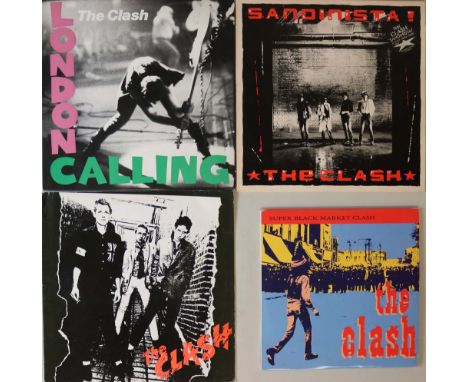 THE CLASH - LPs. Groovy times indeed with this ace bundle of 4 x LPs. Titles are Super Black Market Clash (limited edition 3 