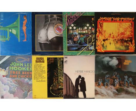 SOUL-JAZZ/FUSION/FUNK LPs. Deep grooved collection of 41 x LPs to get the pulse going! Artists/titles include MIles Davis - B