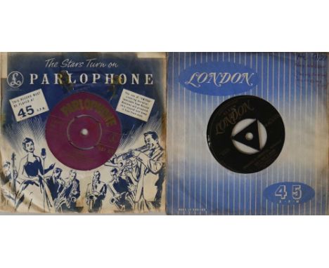 BOYD BENNETT/FATS DOMINO - 7" RARITIES. Shakin' bundle of 2 x in-demand 45s! Titles are Boy Bennett &amp; His Rockets - Seven