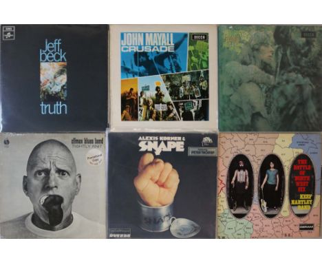 BLUES-ROCK - LPs. Brill bundle of 6 x original title LPs presented in lovely condition. Titles are Jeff Beck - Truth (origina