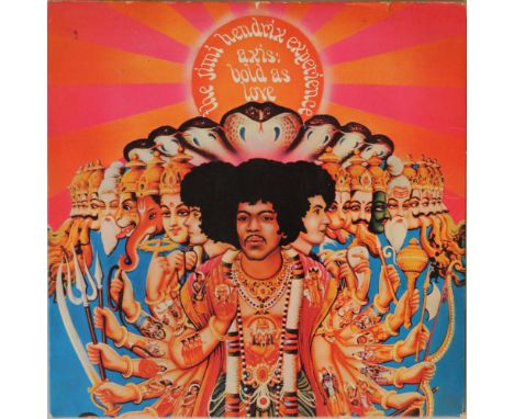 THE JIMI HENDRIX EXPERIENCE - AXIS BOLD AS LOVE LP (1ST UK STEREO 613 003). Cool copy of the seminal 1967 album, this the 1st