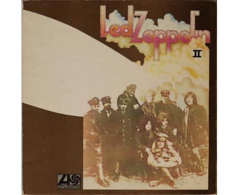 LED ZEPPELIN II UK FIRST PRESSING. Lovely copy of this classic Led Zep album with the "Livin' Lovin' Wreck" credit (Atlantic 