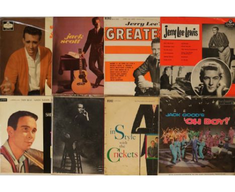 R&amp;R/COUNTRY/R&amp;B/JAZZ LPs. Crackin' collection of around 90 x LPs (20 of which are original 10" titles). Artists/album