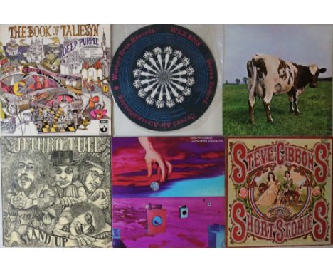 PROG - LPs. Talismanic selection of 6 x original title LPs. Titles are Deep Purple - The Book Of Taliesyn (UK unboxed Harvest