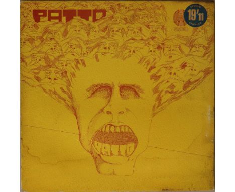PATTO - S/T LP (1ST UK PRESSING VERTIGO SWIRL - 6360 016). A nice example of the hard hitting 1970 LP (UK large swirl 6360 01