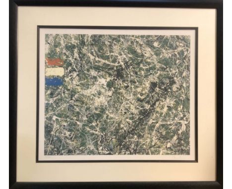 STONE ROSES JOHN SQUIRE LIMITED EDITION ALBUM ARTWORK SIGNED PRINT. A mounted and framed, signed and numbered limited edition