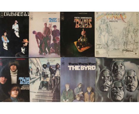 THE BYRDS &amp; ASSOCIATED MEMBERS - LPs. Finely tuned collection of 41 x LPs featuring solo works and associated bands. Byrd