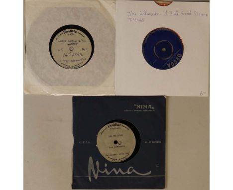 THE ARTWOODS - 7" DEMO AND ACETATES. Blistering bundle of Freakbeat from The Artwoods with 1 x 7" demo and 2 x 7" acetates. T