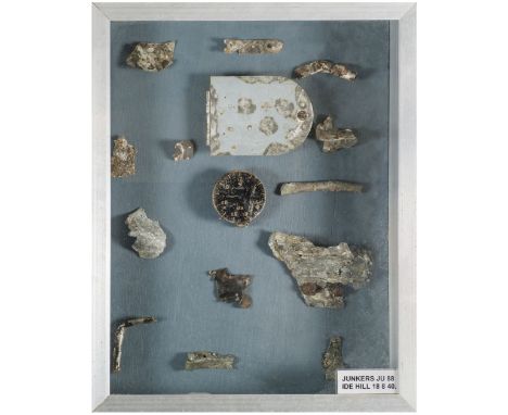 * Junkers Ju88. Relics recovered from Ju88A of 5/kg76 shot down over Ide Hill, Kent on 18 August 1940 (The Hardest Day) all c