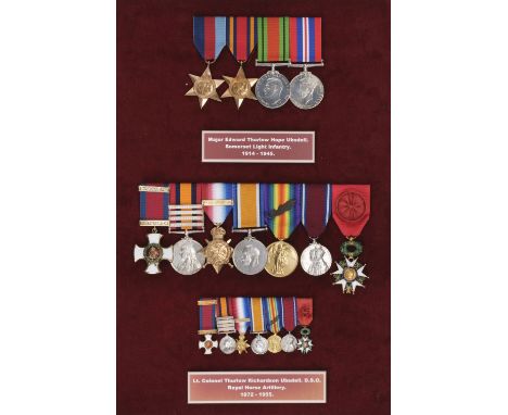 * Ubsdell Family: Lieutenant Colonel Thurlow Richardson Ubsdell, DSO, Royal Horse ArtilleryDistinguished Service Order, G.R.V