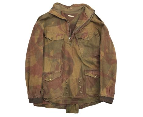 * Denison Smock. WWII Airborne Troops Denison smock dated 1943, with printed tailor's label for Parkinson (Walsall) Ltd 1943 