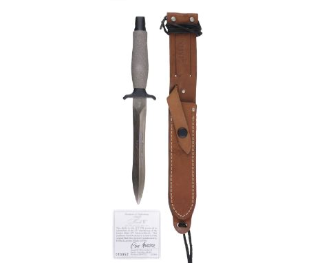 * Gerber Knife. A Gerber MkII 35th Anniversary Limited Edition Presentation Knife. Serial number '010052'.  Complete in a pre