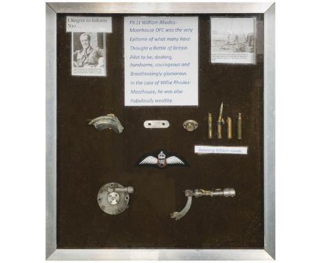 * Hurricane P8818. Relics recovered from Hurricane P8818 which was shot down on 6 September 1940, the pilot Flight Lieutenant