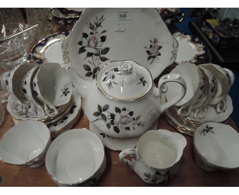 A part Royal Albert Queens Messenger tea service