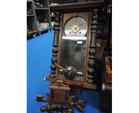 A vintage wall clock