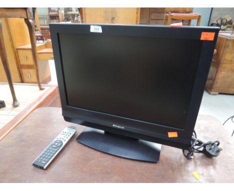 A Polaroid portable TV