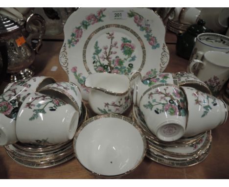 A part Indian tree pattern tea service by Duchess