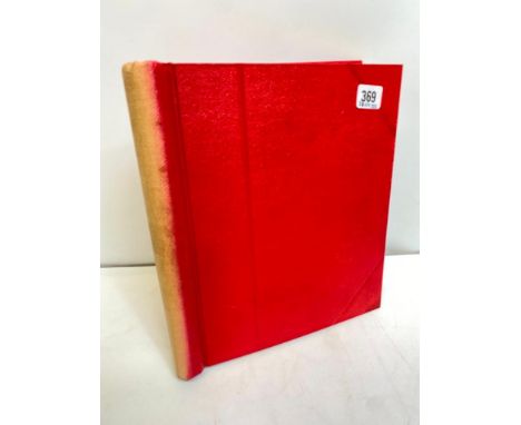 GB COLLECTION IN RED ALBUM, QV - QE2, VICTORIA. WRITTEN UP IN DETAIL PLATES IDENTIFIED, STAMPS IN GOOD ORDER BUT HEAVYISH POS