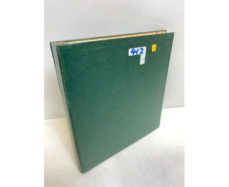 LUNDY S.G.'EXETER' PEG ALBUM OF EARLY STAMPS M/USED INC AIR MAIL LABELS + COVERS