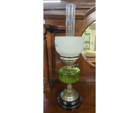 GLASS DECORATIVE OIL LAMP