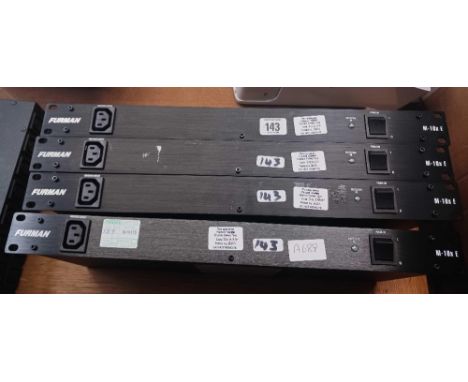 4 FURMAN M-10 X E POWER CONDITIONERS