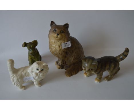 Beswick and Goebel Cats and Dogs Figurines