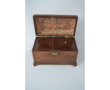 Mahogany Tea Caddy