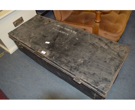 Metal Trunk "Squadron Leader W.L.Jervis"