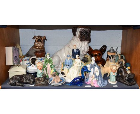 A Collection of Assorted Ceramics, etc, including, a Royal Doulton figure group ''A Royal Christening'' HN5809, limited editi