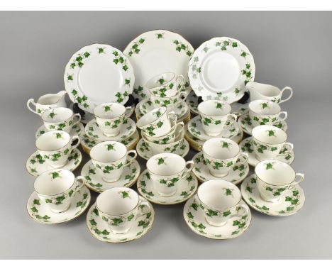 A Large Collection of Colclough Ivy Teawares to Comprise Cups, Saucers, Side Plates etc