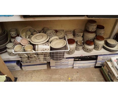An extensive Hornsea 'Cornrose' pattern tea and dinner service.