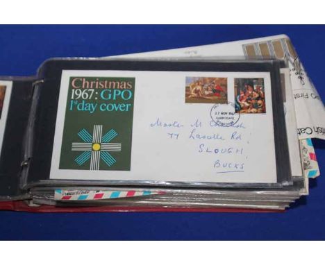 LOT OF STAMPS AND FIRST DAY COVERS
in albums and folios