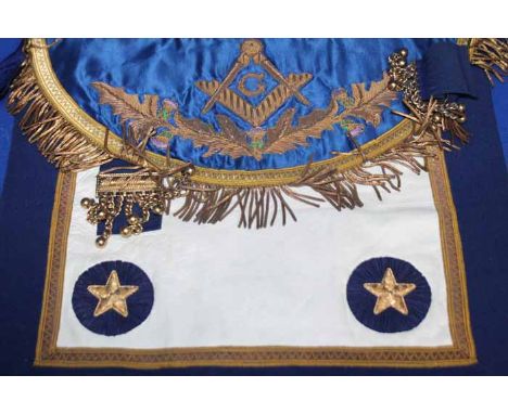 LOT OF MIXED COLLECTABLES
including a Masonic apron, junior index and small cutting tools, etc