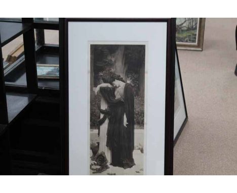 TWO LATE VICTORIAN PRINTS AFTER LORD FREDERIC LEIGHTON (1830 - 1896)
including 'Farewell' and 'Lachrymae', each published in 