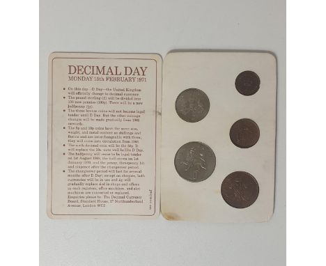 Amount of Coins to include 1951 Festival Crown, 1997 £5 Coin, Britains First Decimal Coin Set, Henry VIII Coin etc - Shipping