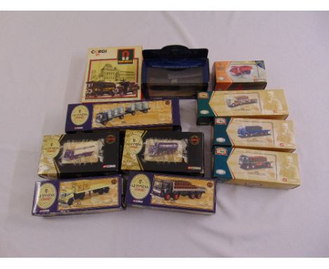 A quantity of Corgi diecast to include limited edition Guinness, London Brick, Draymans Range and Tate &amp; &amp; Lyle, all 