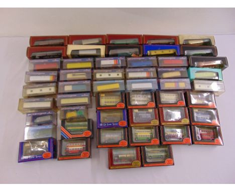 A quantity of diecast to include Corgi Original Omnibus and EFE buses, all in mint condition and original packaging (50)