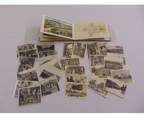 A quantity of vintage monochromatic photographs and postcards relating to the Holy Land