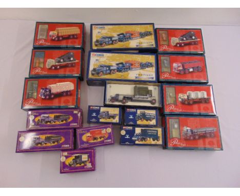 A quantity of Corgi Classics diecast to include Passage of Time, Cadburys and Pickfords, all in mint condition and original p