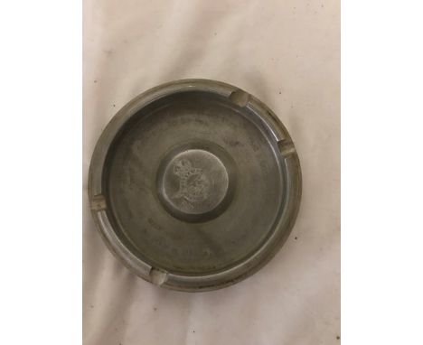 A WWII RAF ashtray made from a Spitfire Merlin engine piston