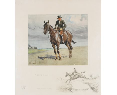 ‡Charles Johnson Payne, 'Snaffles' (1884-1967) Andsome Is - Wot Andsome Does Signed Snaffles (in pencil to backing sheet) Col
