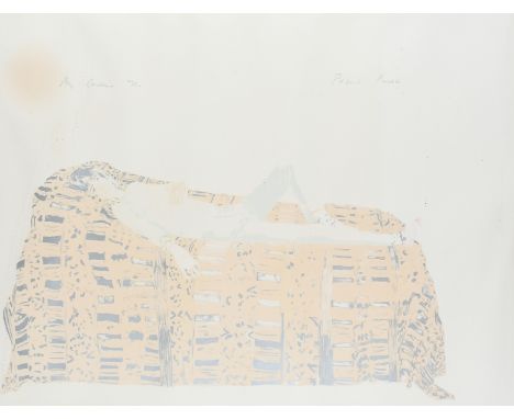 ‡Patrick Proctor RA (1936-2003) My Gardenia Signed Patrick Proctor (in pencil, upper right) and inscribed My Gardenia 42/100 