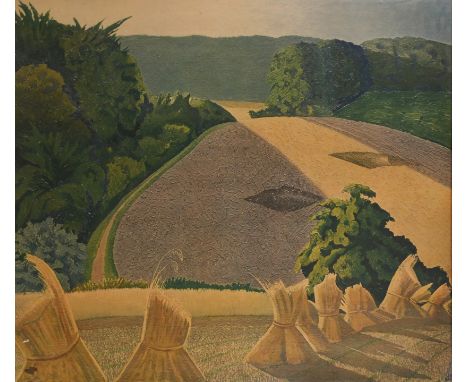 ‡John Nash CBE, RA (1893-1977) The Cornfield Reproduction print 47.1 x 51.4cm