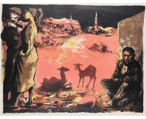 ‡Michael Ayrton (1921-1975) Colloquy Signed and inscribed Proof michael ayrton (in pen to margin) Lithograph 47.7 x 63.3cm (i