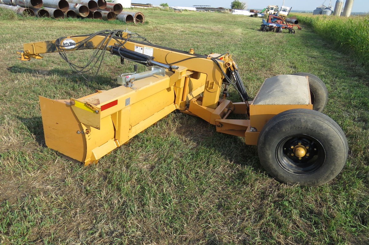 Artsway Model LS1200 Pull Type Box Scraper Blade, SN AWLS12000 61355